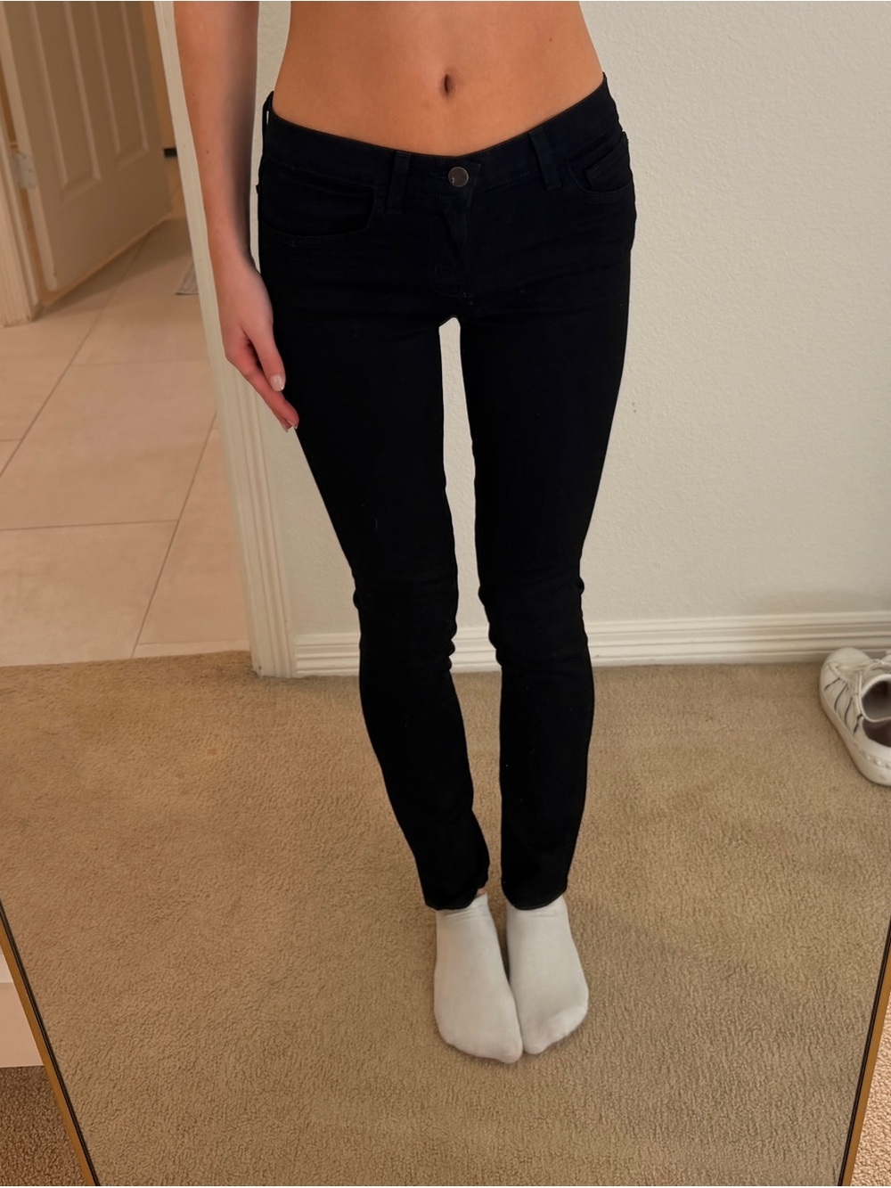 J Brand black skinny jeans